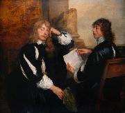 Dyck, Anthony van Thomas Killigrew and William (mk25) Sweden oil painting artist